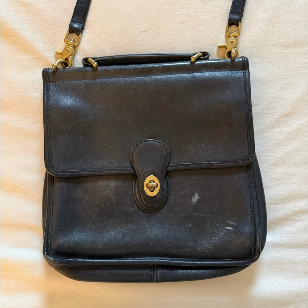 Vintage Coach leather bag